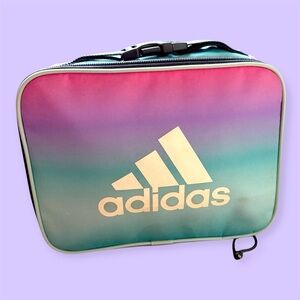 Adidas Insulated Lunch Bag Box Gradient Pastel Color 10x8x3"